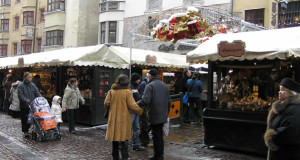 Mercados de Navidad en Innsbruck, Austria. Autor y Copyright Liliana Ramerini