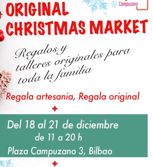 Original Christmas Market de Plaza Campuzano 3, Bilbao